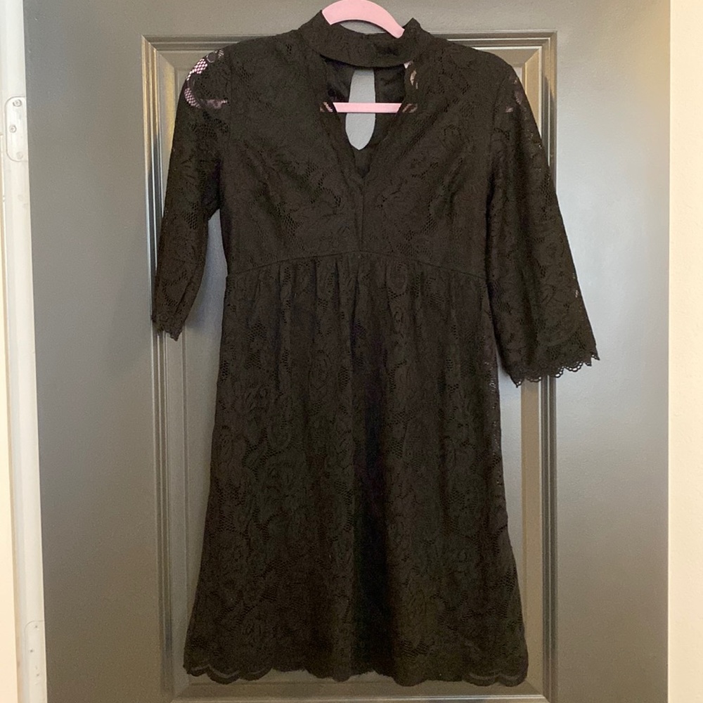 MOVING SALE - Black Lace Dress